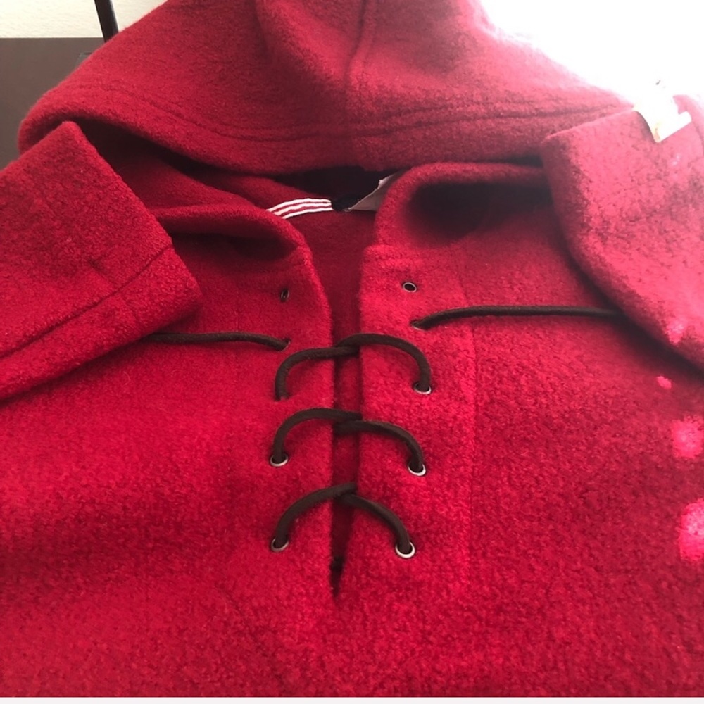 J crew wool hoody sweater